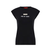 RIB TANK TOP WITH PATCH