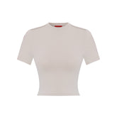 SLIM FIT CROP TEE
