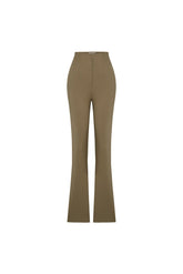 Flared Skinny Pant - Covert Green