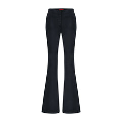 SHINY WOVEN PANT - BLACK