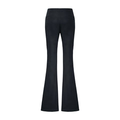 SHINY WOVEN PANT - BLACK