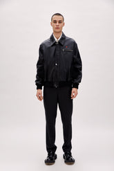 Bomber Leather Jacket