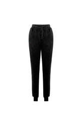 Acid Washed Track Sweatpant - Black