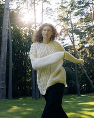 Heartbreaker: Seal Salt Alpaca & Wool Sweater