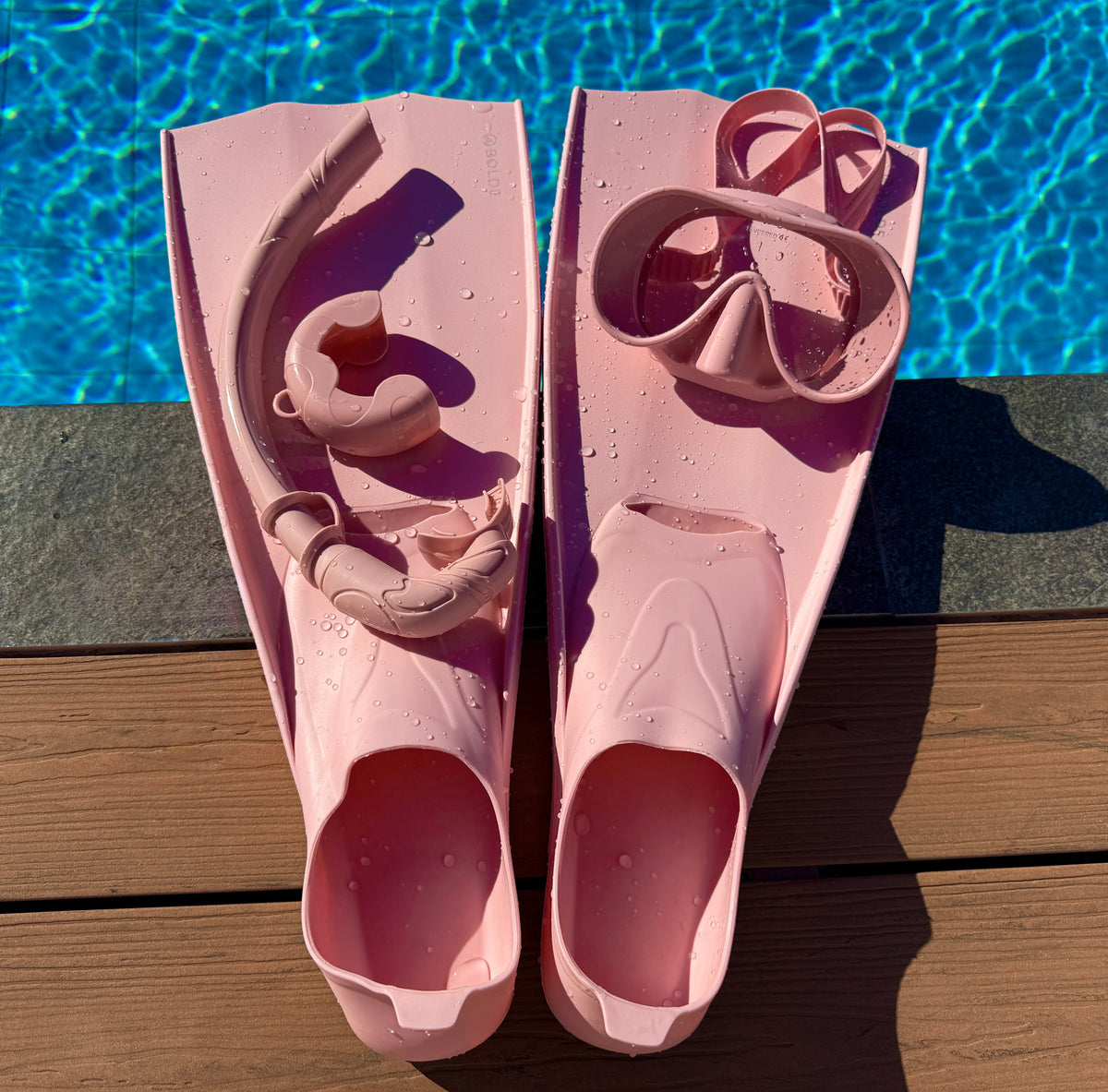 The BOLDE Ocean Set- Fins, Mask & Compact Snorkel