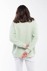 Zipped Neck Sweatshirt