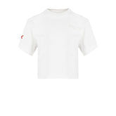 YOUR *ITCH SHOULDER PADDED T-SHIRT - WHITE
