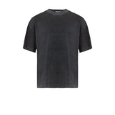 YOUR *ITCH ACID WASHED TSHIRT - JET BLACK