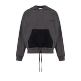 YOUR *ITCH TWO CORD HOODY - ASPHALT