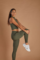 Women's Vital Leggings - Olive