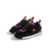 Insula Furry Sneaker Fuschia