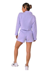 Ultra-Soft Women's Crop Sweatshirt - 100% Cotton