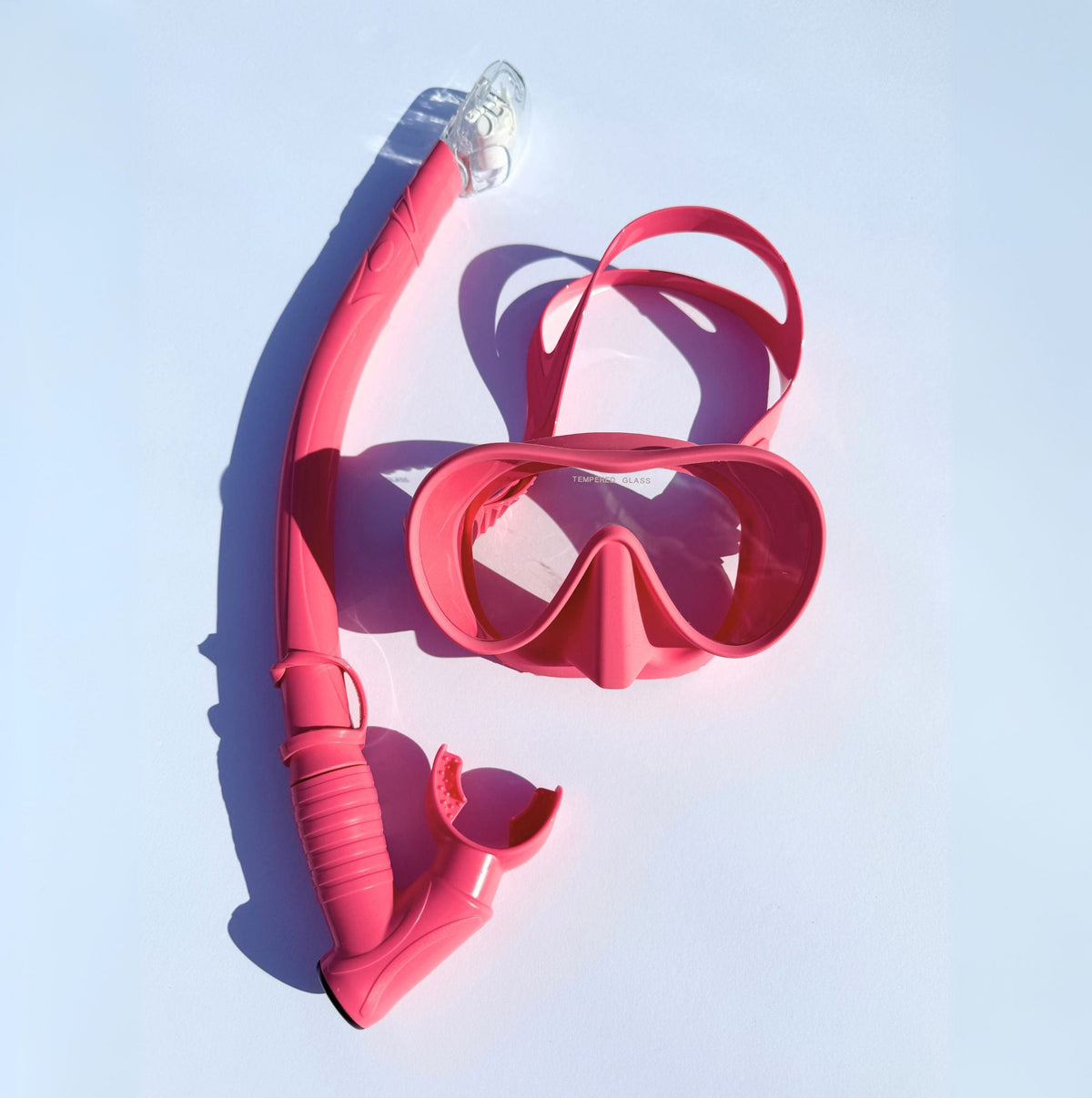 Soft Silicone Mask & Dry Snorkel