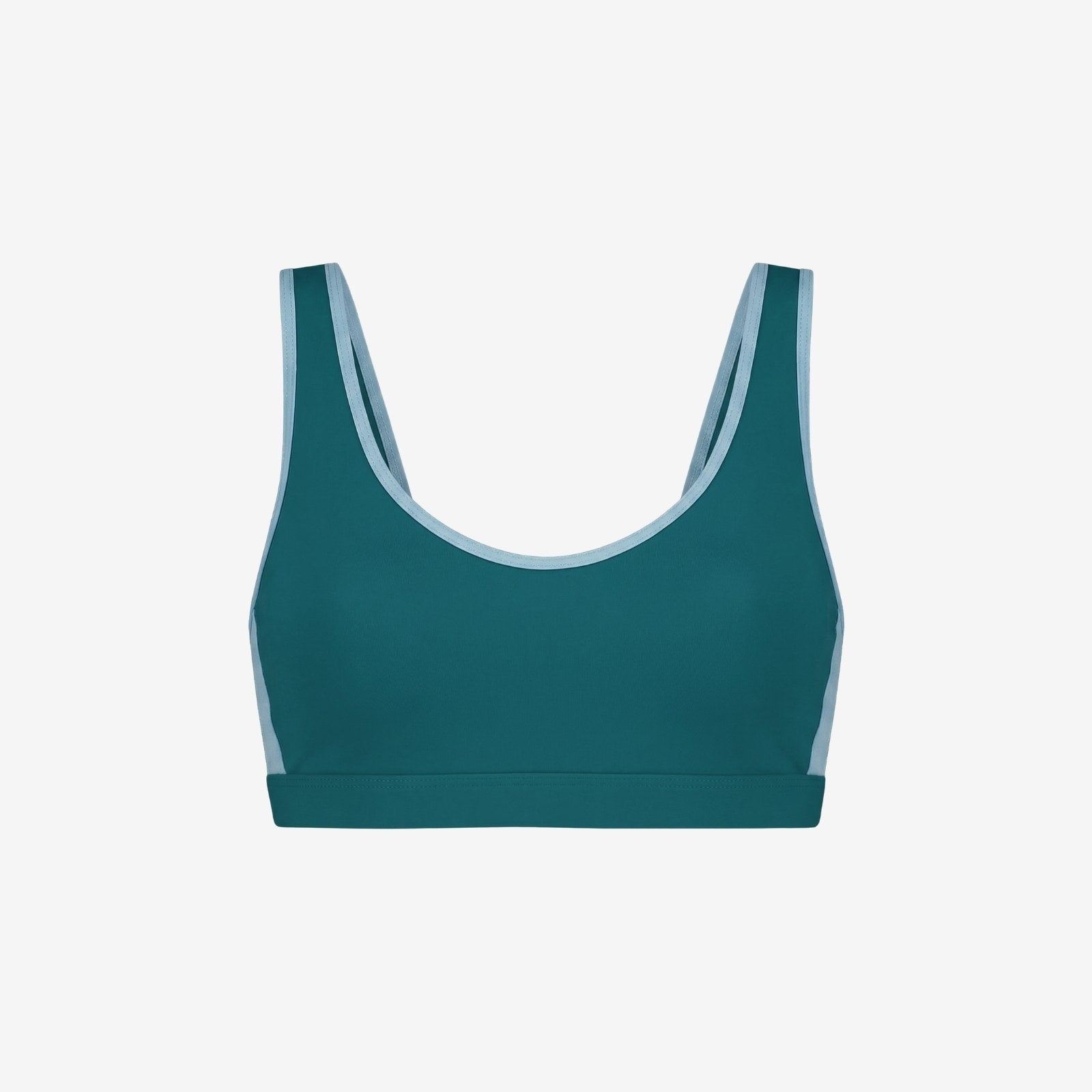 Sports Top ― Teal / Light Blue