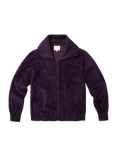 Organic Velour Zip Jumper