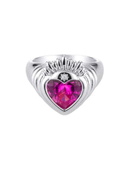 July Child - Queen of Hearts Silver