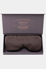 Silk Sleep Mask Future Brown
