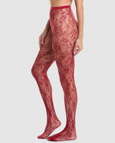 Venise Lace Fishnet Tights