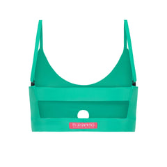 Emerald Green Artemis Sports Bra in ECONYL®
