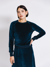 Organic Velour Raglan Jumper
