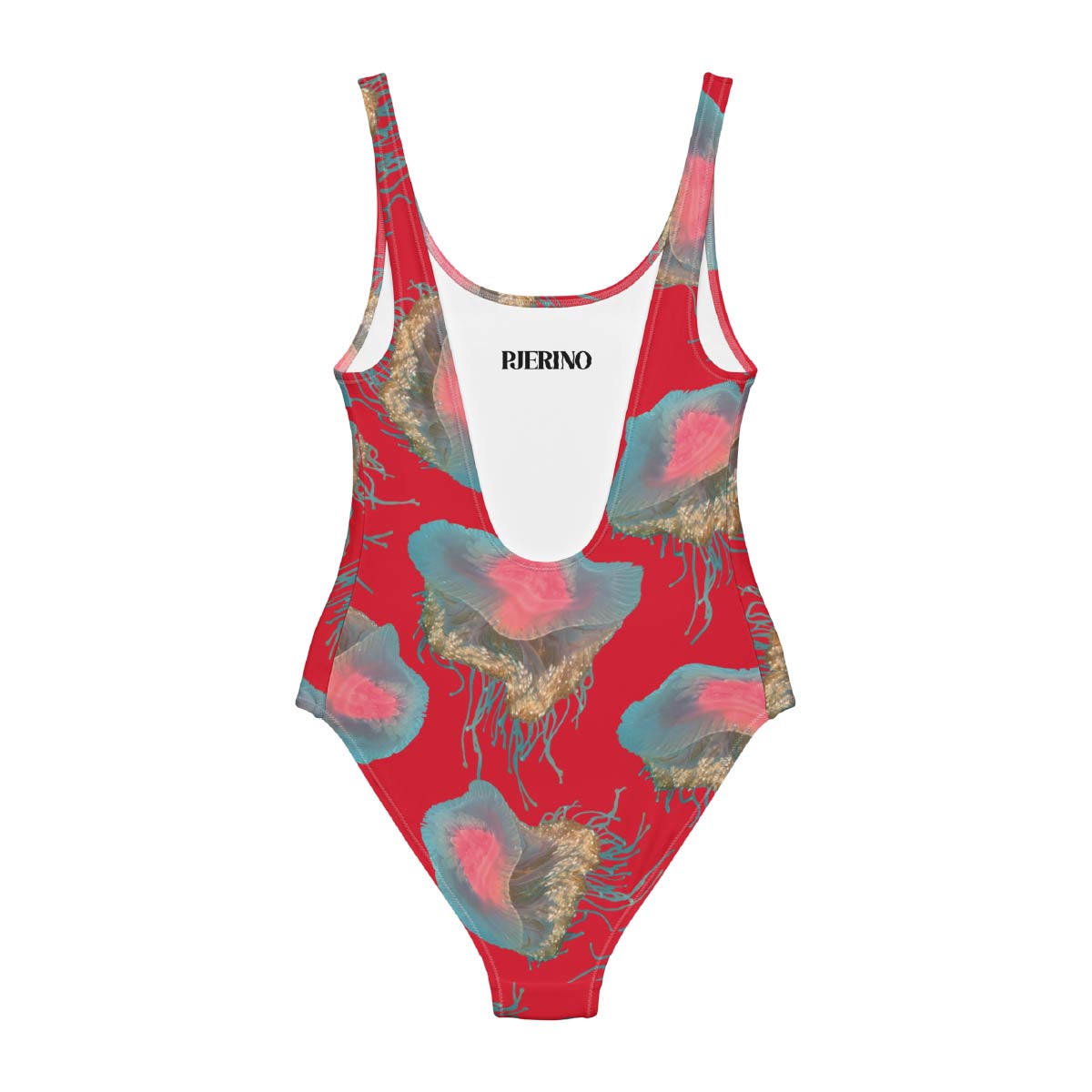 Red One Piece Swimsuit - Medusa