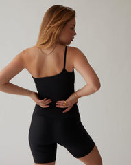 Sustainable Activewear Esmé Top Black