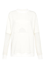July 5:45 Fleece Jumper White