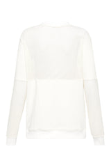 July 5:45 Fleece Jumper White