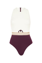 Munich 1972 One Piece Ivory Red