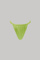 Sofia Bikini Bottoms in Chartreuse