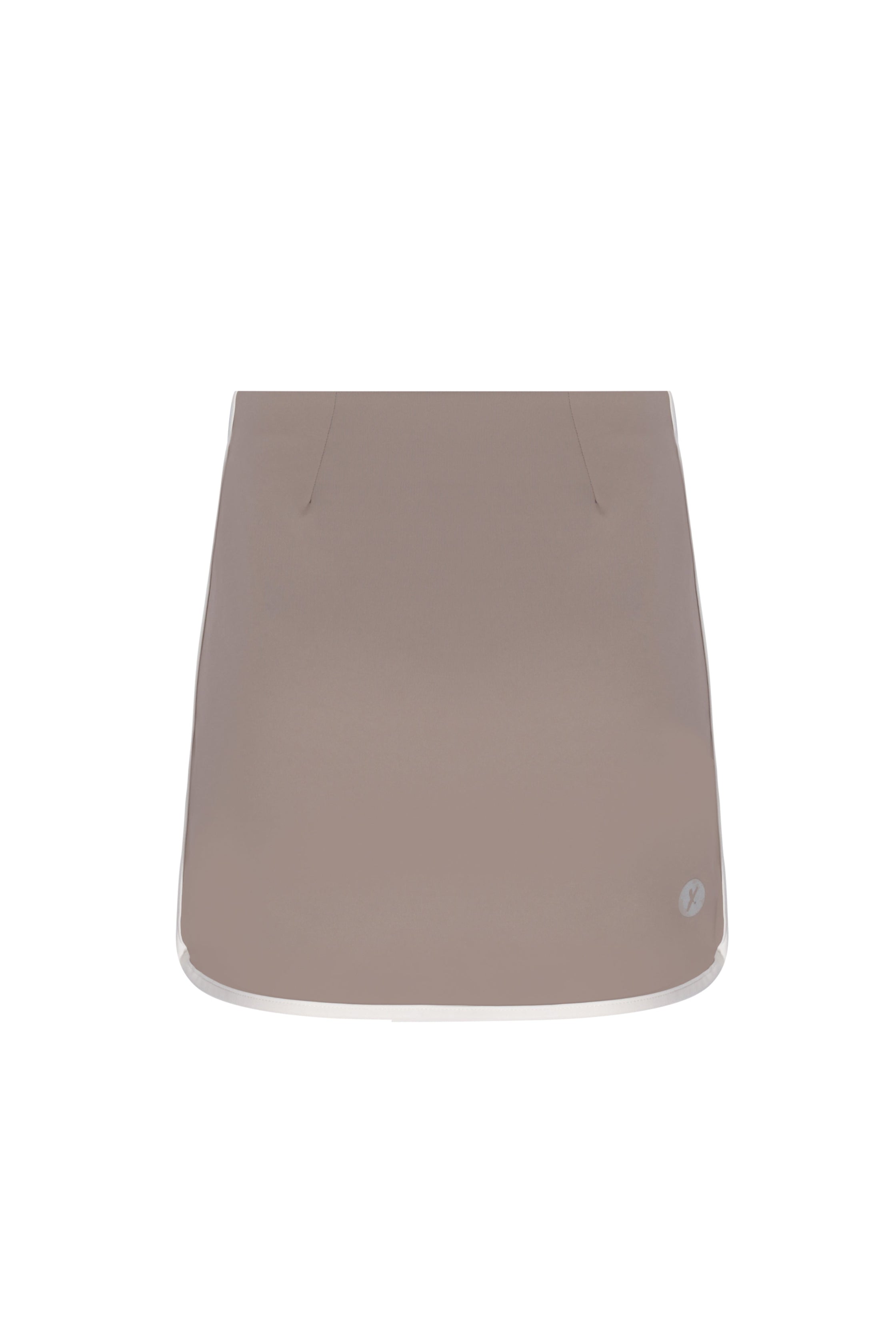 SPIN TENNIS SKIRT - PEBBLE