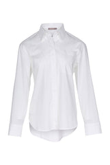 White InStyle Cotton Poplin Shirt
