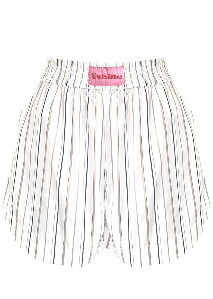 Sabine Short - Tan - Avenue Athletica
