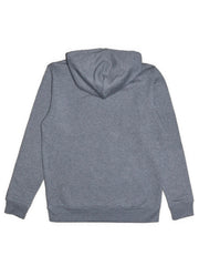 Organic Cotton Embroidered Hoodie Steel Grey - Avenue Athletica