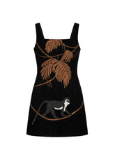 St. Barth Hand-Beaded Crystal Dress Multi Color - In Stock