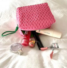 Squishy Pink Make Up Bag