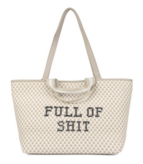 Grey Full of Shit Bag