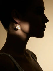 Sea Shell Pearl Earrings