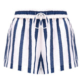 Linen Spirit Shorts Nautical Print