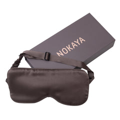Silk Sleep Mask Future Brown