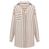 Silk Cotton Shirt Oat Milk