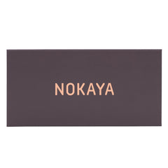 Skinny Silk Scrunchie Set Future Brown