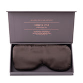 Silk Sleep Mask Future Brown