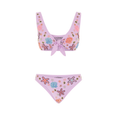 Orla Tie in the Middle Bikini Bottom Lilac