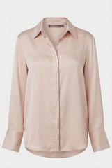 Silk Dreamscape Shirt Transcendent Pink