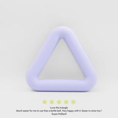 Peak Strength Weighted Triangle 4.5kg Lavender