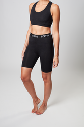 Low Rise Shorts - Marl Black