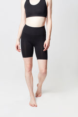 Biker Shorts - Marl Black
