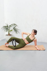 Wrap Leggings - Earth Khaki