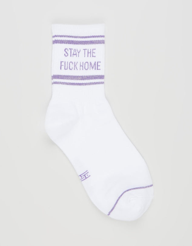 Stay the Fuck Home Socks